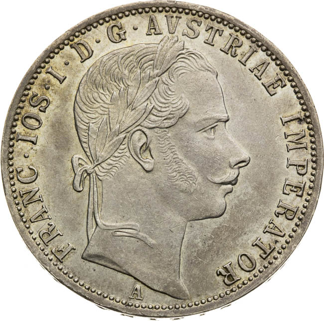Gulden 1861 - front