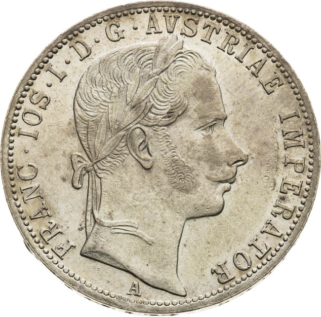 Gulden 1861 - front
