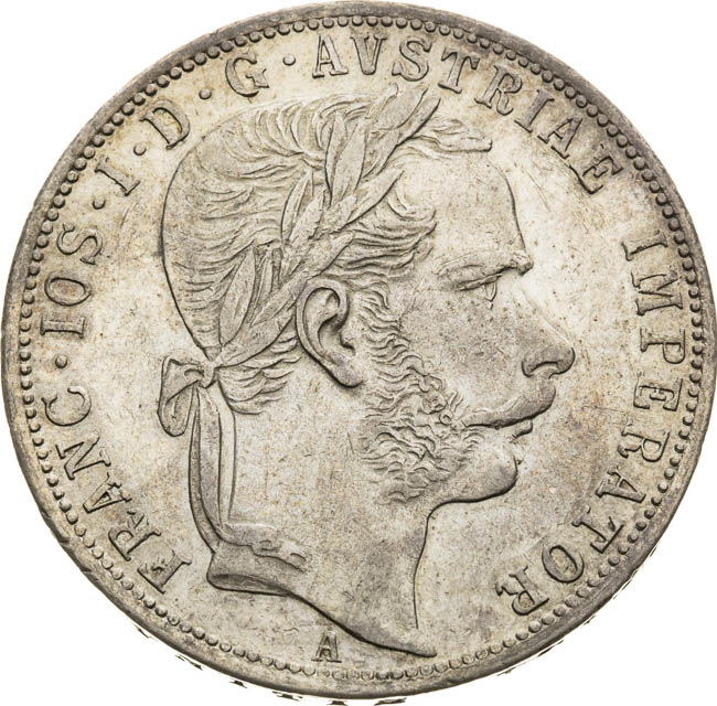 Gulden 1866 - front