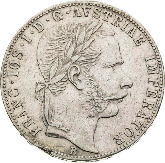 Zlatník 1867 - avers