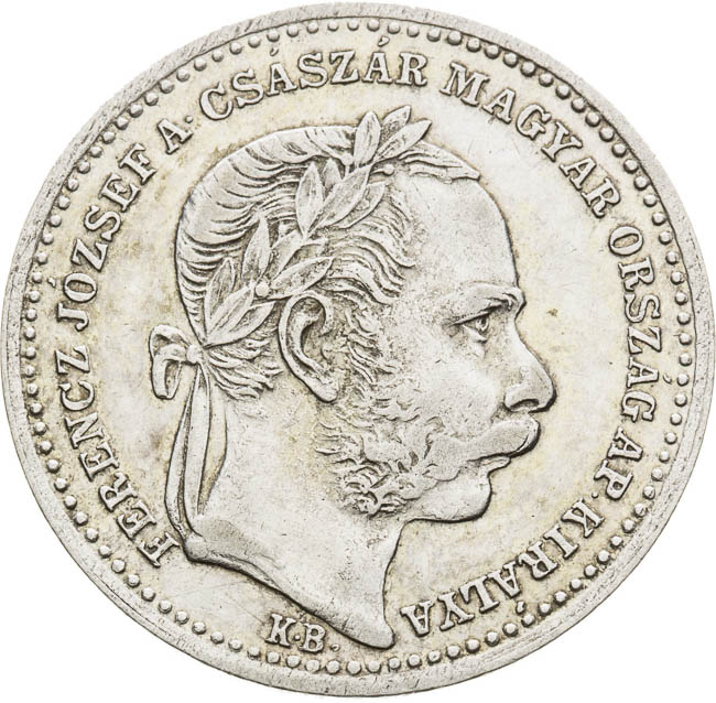 20 Krejcar 1868 - avers