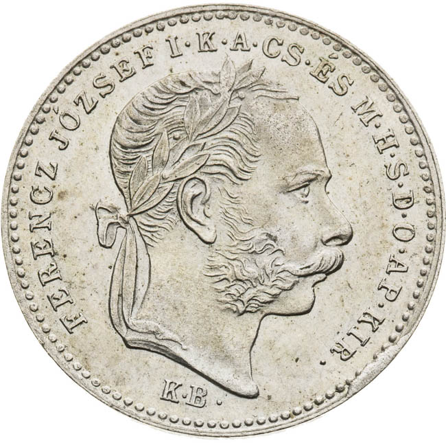 20 Krejcar 1870 - avers