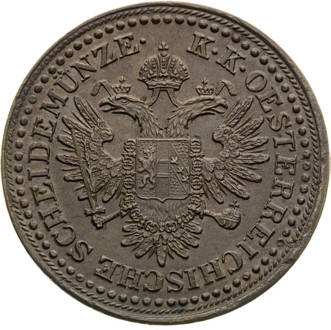 3 Krejcar 1851 - avers