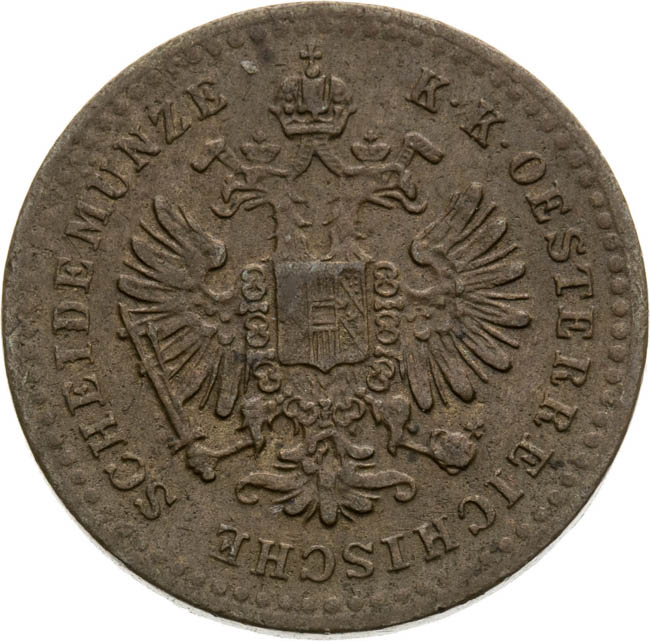 5/10 Krejcar 1863 - avers