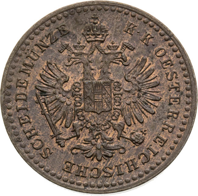 5/10 Krejcar 1864 - avers
