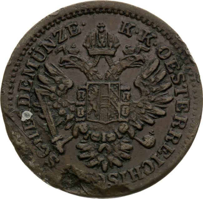 1/4 Kreutzer 1851 - front
