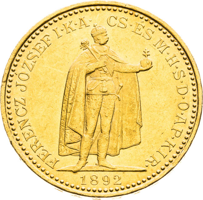 20 Corona 1892 - front