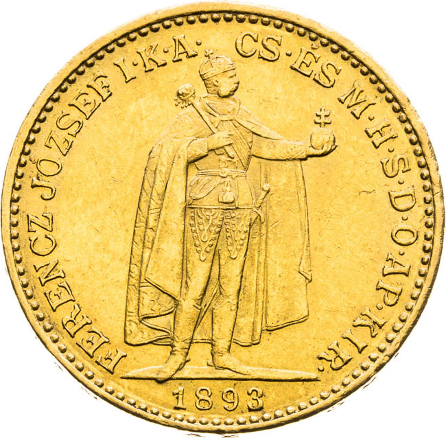 20 Corona 1893 - front