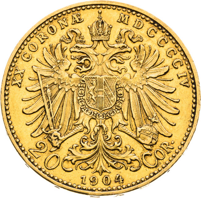 20 Korona 1904 - revers