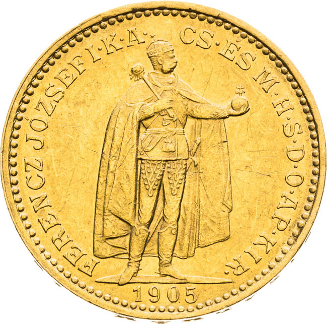 20 Korona 1905 - avers