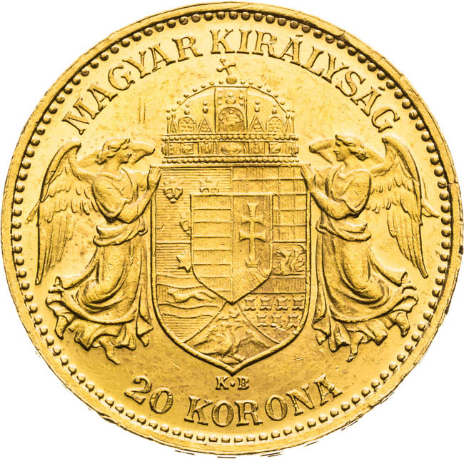20 Korona 1906 - revers