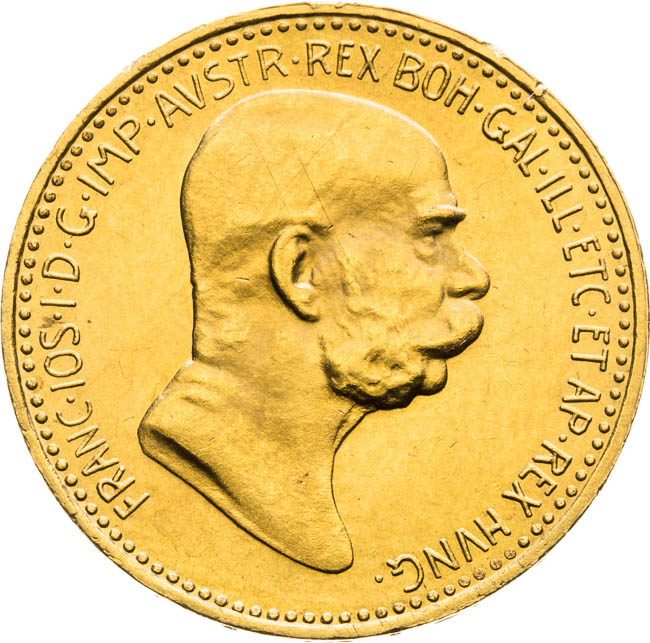 10 Korona 1848-1908 - avers