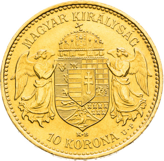 10 Korona 1892 (Novoražba) - revers