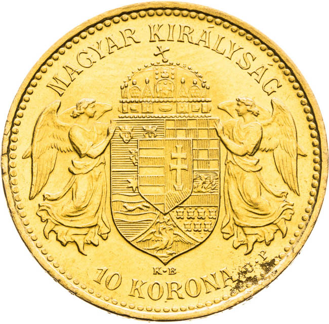 10 Korona 1892 (Novoražba) - revers