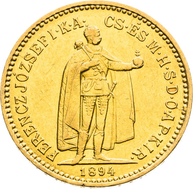 10 Korona 1894 - avers