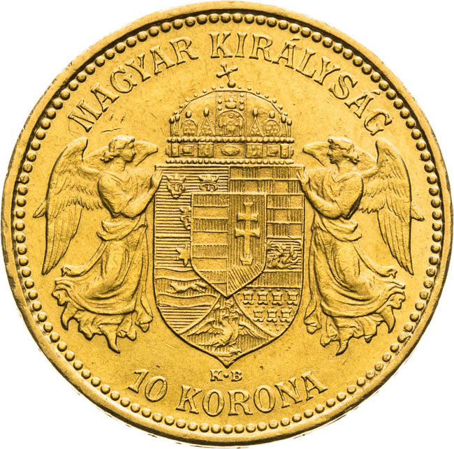10 Korona 1896 - revers