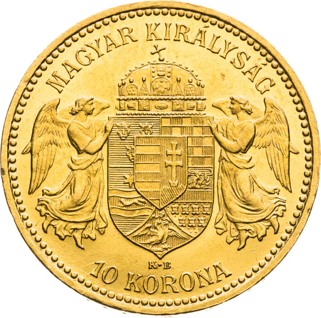 10 Korona 1896 - revers
