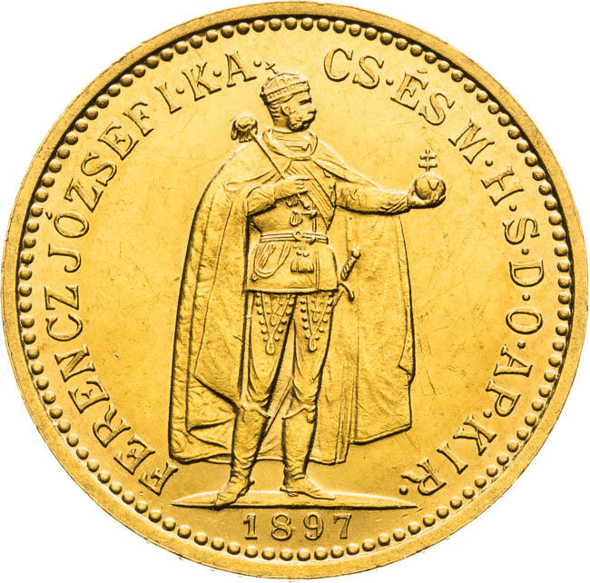 10 Korona 1897 - avers