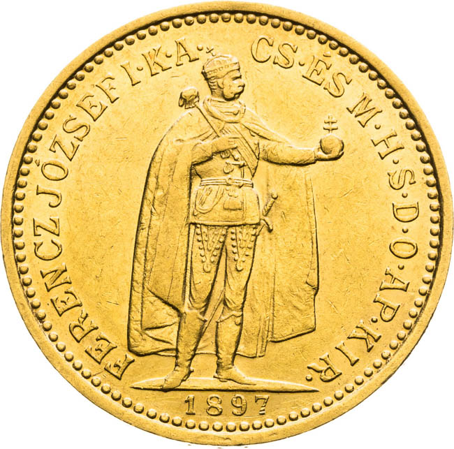 10 Korona 1897 - avers