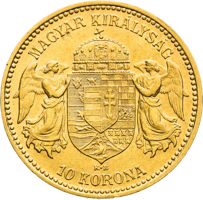 10 Korona 1897 - revers