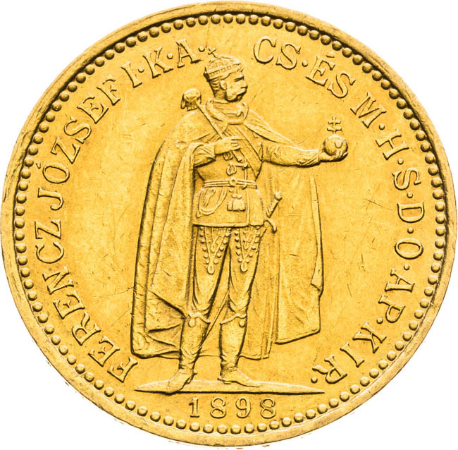 10 Korona 1898 - avers