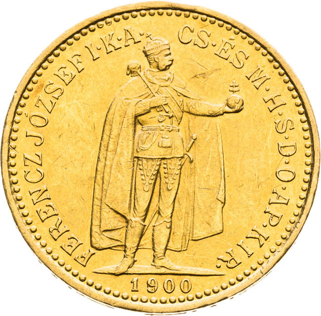 10 Korona 1900 - avers