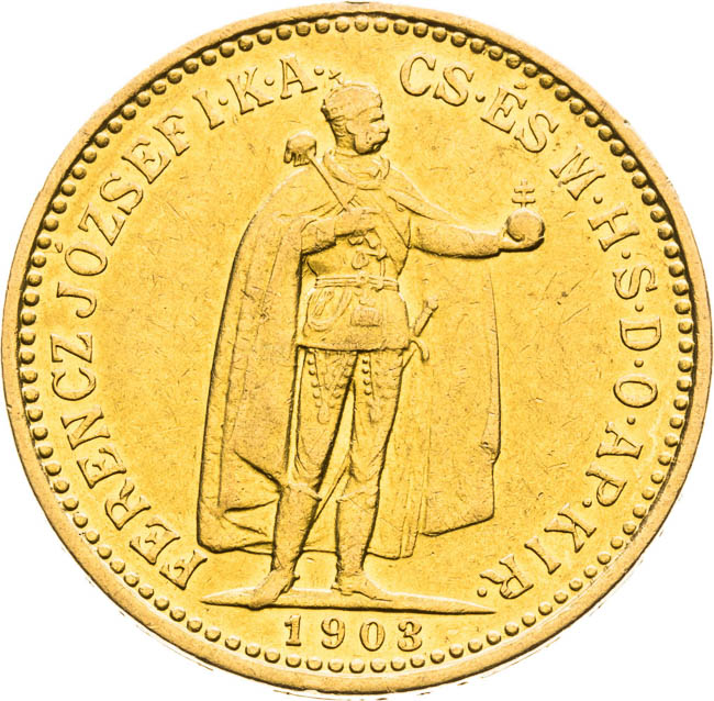 10 Korona 1903 - avers