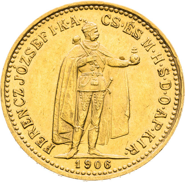 10 Korona 1906 - avers