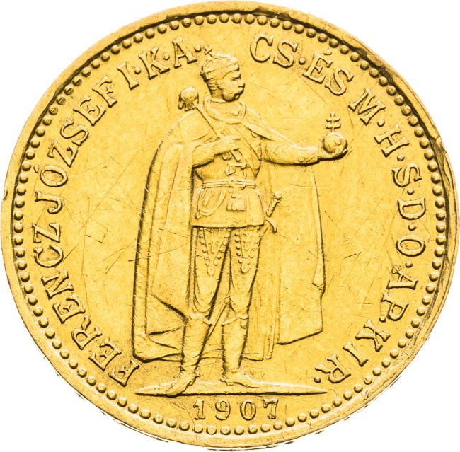 10 Korona 1907 - avers