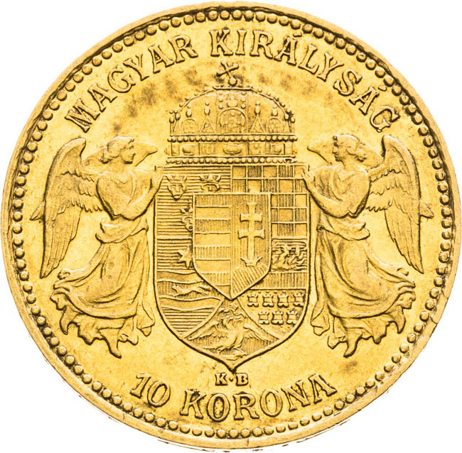 10 Korona 1908 - revers