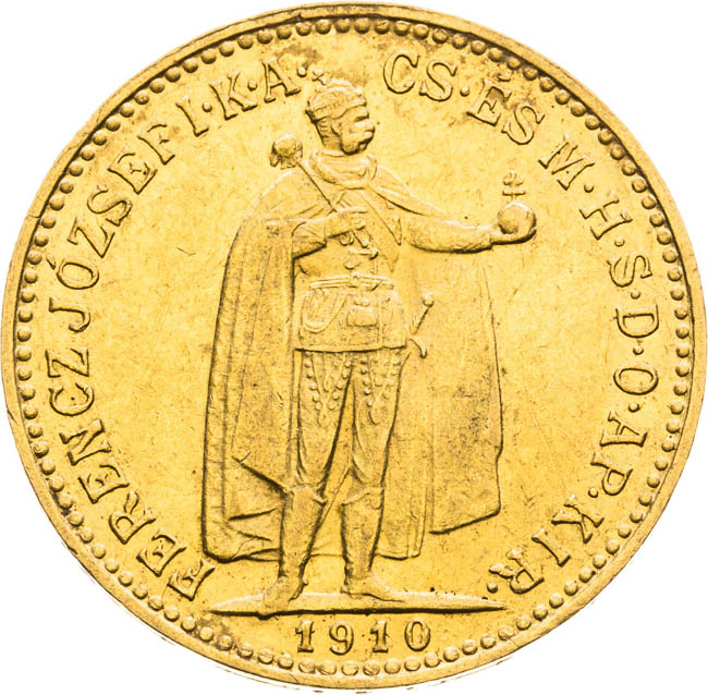 10 Korona 1910 - avers