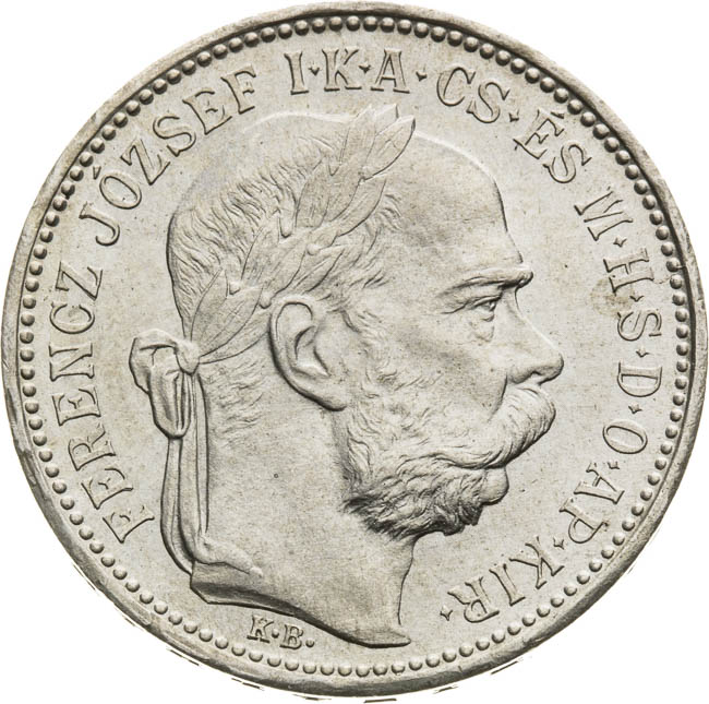 Korona 1893 - avers