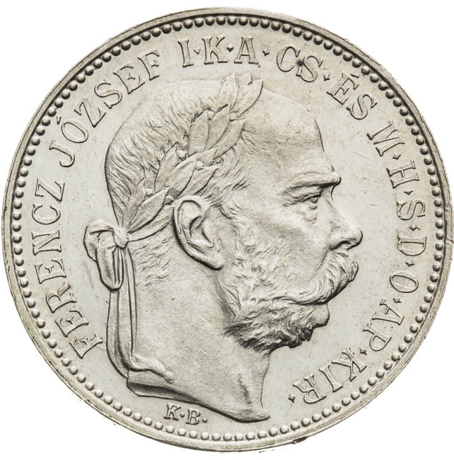 Korona 1896 - avers