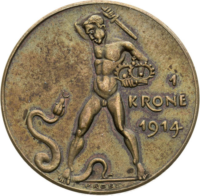 Corona 1914 (pattern strike) - back