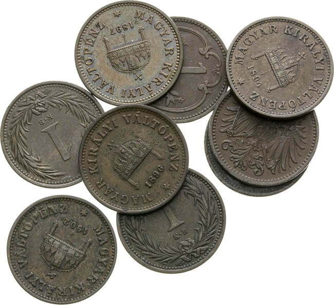 Coins (9 pcs) - front