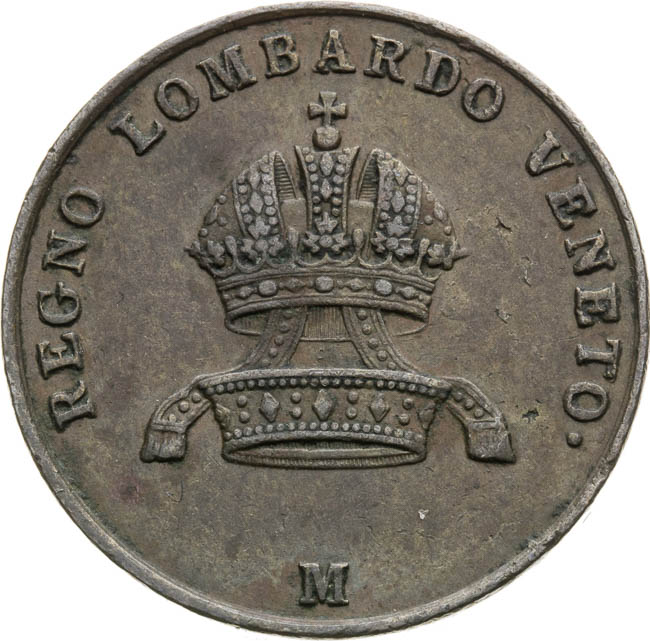 5 Centisimo 1849 - front