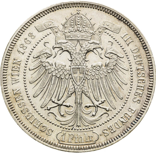 Stříbrná medaile 1868 (Zlatník) - avers