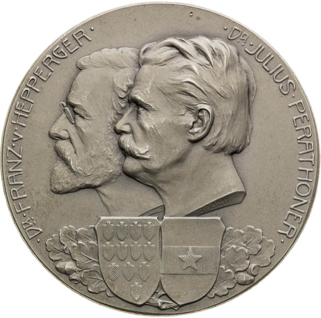 Stříbrná medaile 1911 - avers