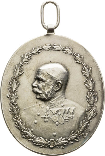 Stříbrná medaile  - avers