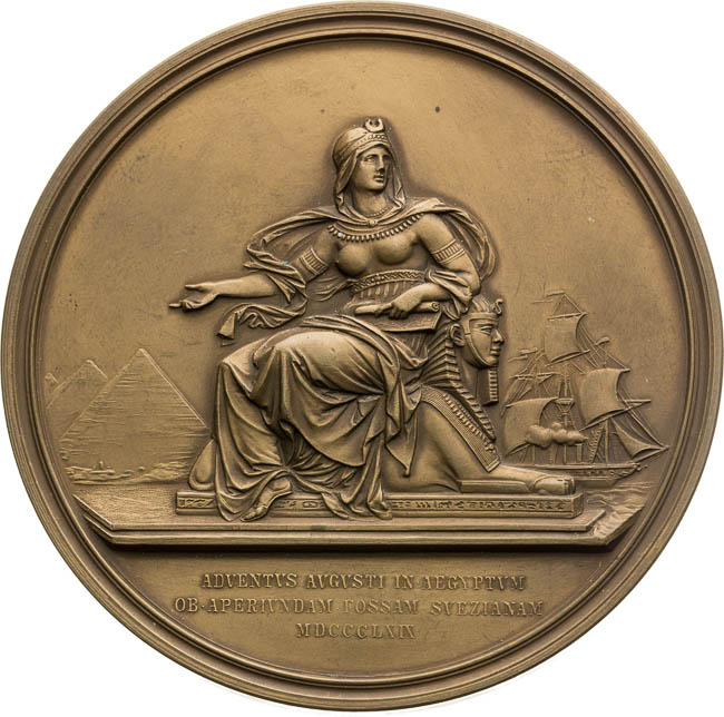 Medaile 1869 - revers