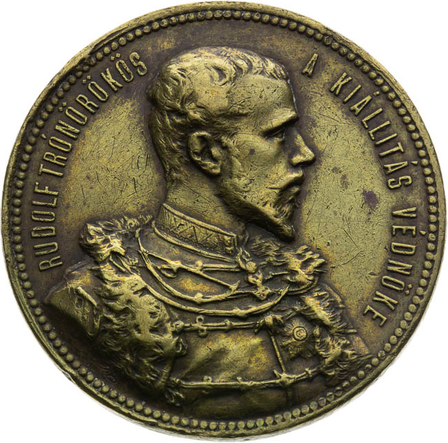Medaile 1885 - avers