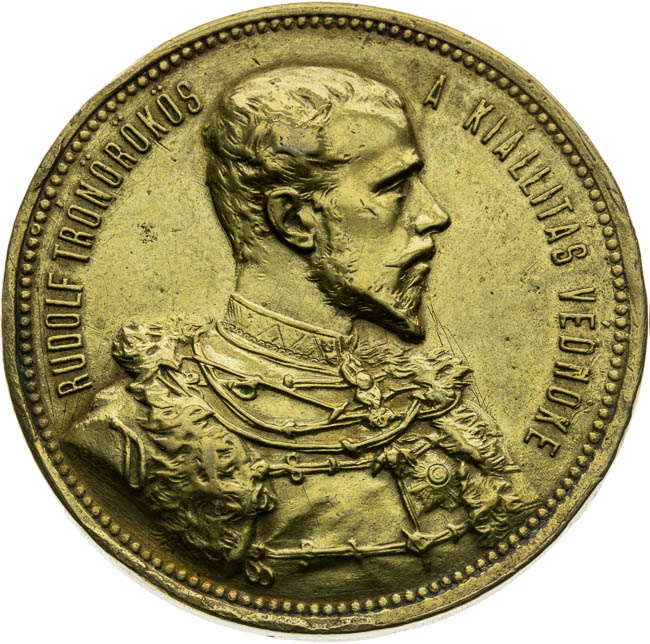 Medaile 1885 - avers