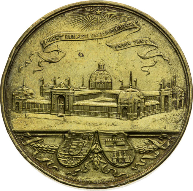 Medaile 1885 - revers