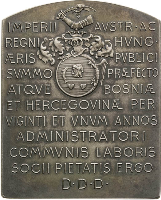 Stříbrná medaile 1903 (Plaketa) - revers