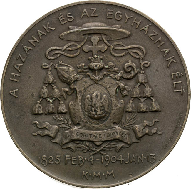 Medaile 1904 - revers