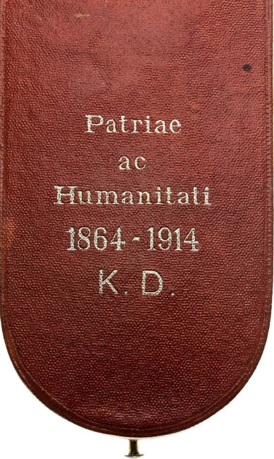 Vyznamenání 1864-1914 - revers