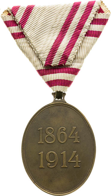 Vyznamenání 1914 - revers