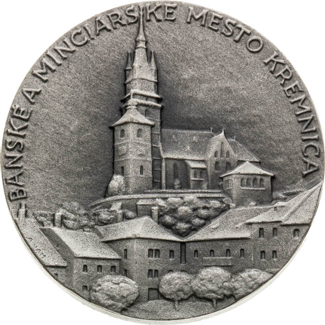 Strieborná medaila - reverz