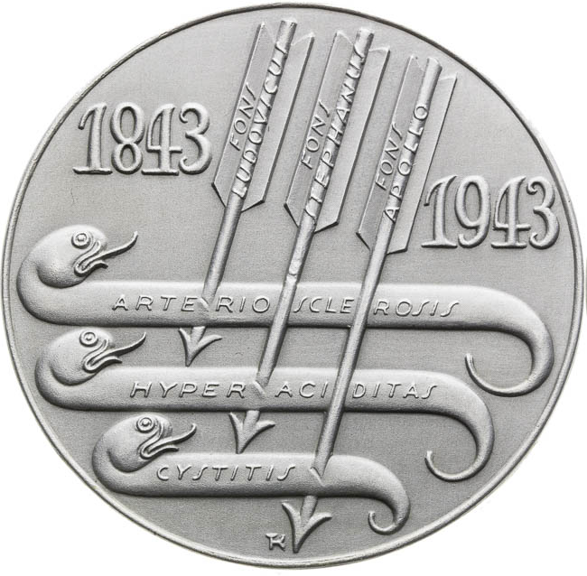 Medaila 1943 - averz