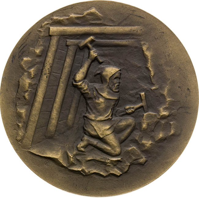 Medaile 1974 - revers